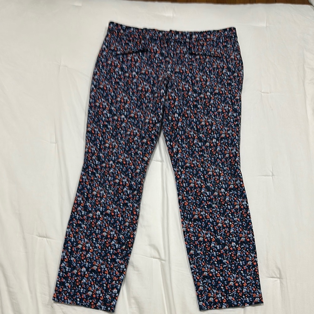 GAP Floral Ankle Pants